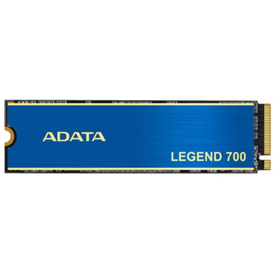 Adata Legend 700 (ALEG-700-512GCS) 512GB NVMe SSD, M.2 Interface, PCIe Gen3, 2280, Read 2000MB/s, Write 1600MB/s