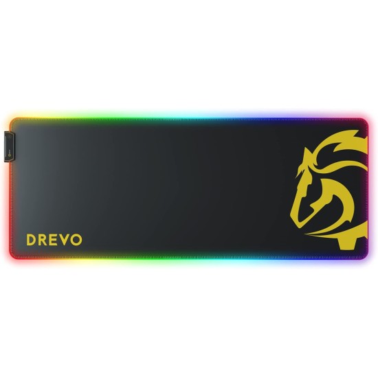 DREVO GP1 Gaming Mouse Pad with Delicate RGB Illumination
