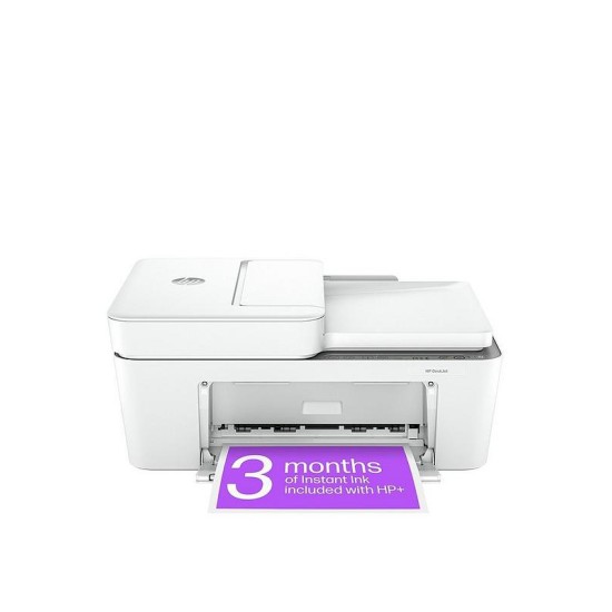 HP DeskJet 4220e HP+ enabled Wireless All-in-One Printer with 3 Months Instant Ink