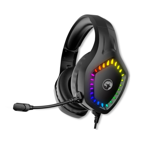 Marvo Scorpion H8360 Gaming Headphones, USB and 3.5mm, RGB Gaming Headset 