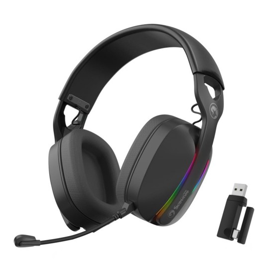 Marvo Scorpion HG9086W Bluetooth and Wired Tri-Mode Headphones  Headset