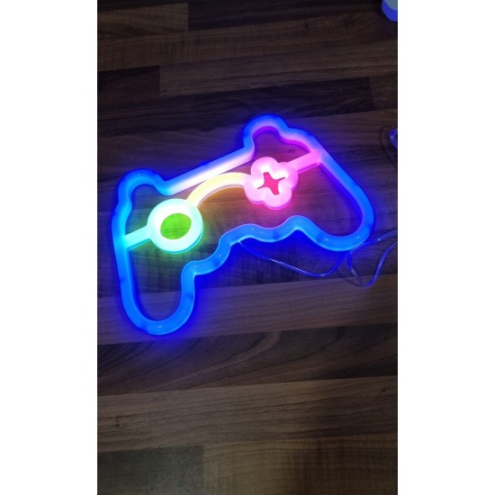 Neon LED Game Controller Light USB or Battery Powered