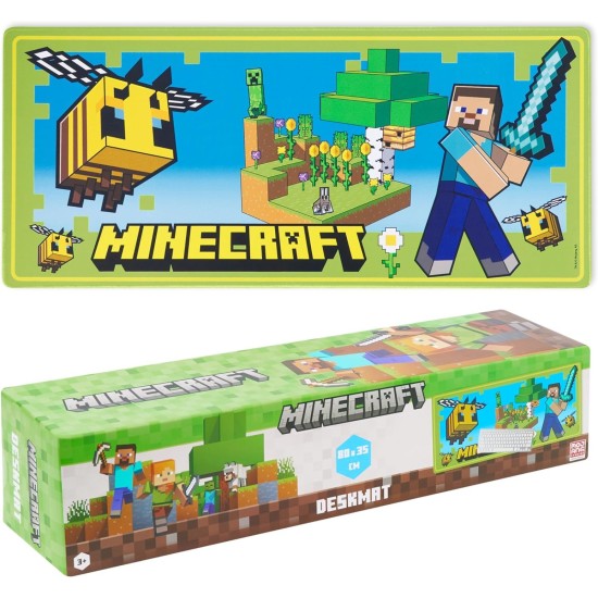 QCRS Minecraft Desk Pad mat 800x350mm