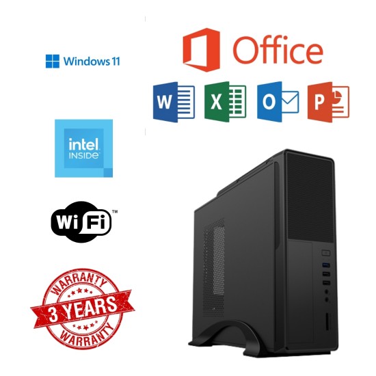 Windows 11 Pro Core i7 8GB RAM 240GB SSD Desktop PC